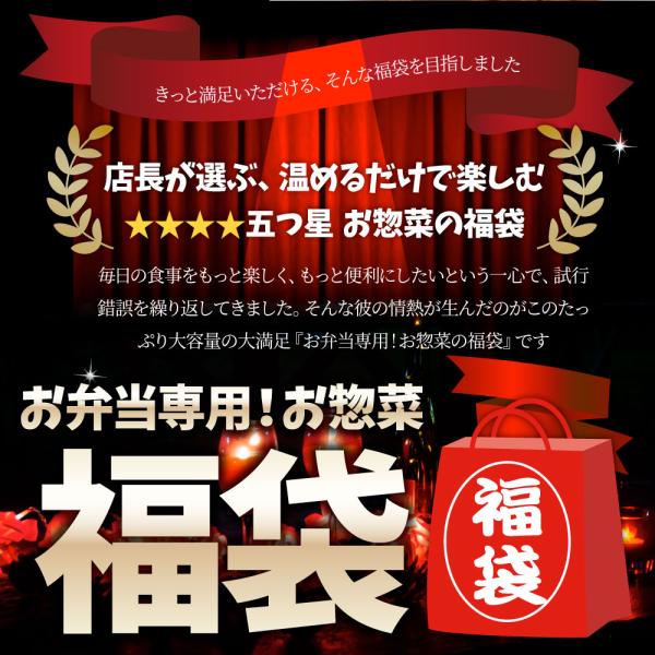 お弁当 お惣菜福袋 メガ盛り 3種 3kg 大容量 売れ筋 大満足 そうざい お惣菜 冷凍 セット 唐揚げ ハンバーグ ウインナー 肉 母の日 父の日 ギフト 食べ物