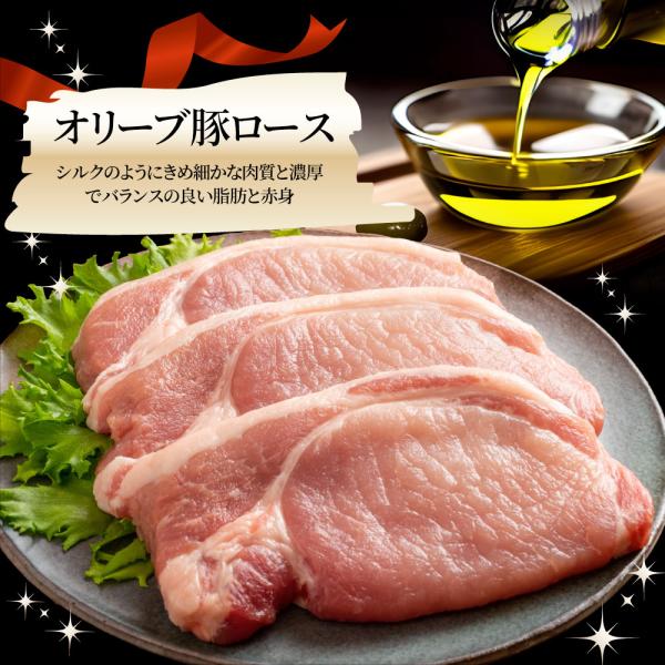 豚肉 肉 オリーブ豚 国産 ロース とんかつ用 3kg (100g×30) 冷凍 グルメ トンテキ とんかつ トンカツ 豚 香川県産 ブランド