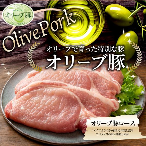 豚肉 肉 オリーブ豚 国産 ロース とんかつ用 3kg (100g×30) 冷凍 グルメ トンテキ とんかつ トンカツ 豚 香川県産 ブランド
