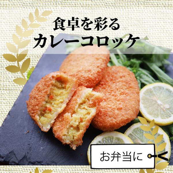 コロッケ 惣菜 レンジで簡単 むかしのコロッケ カレー味 50個入り おつまみ 冷凍弁当 グルメ