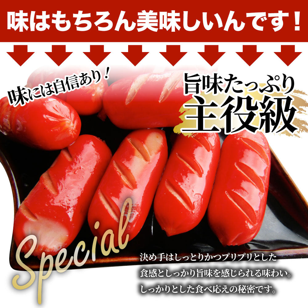 ウインナー 赤ウインナー 10kg(1kg×10) 厳選肉使用 タコさんウインナー 豚 焼肉セット 朝食 焼くだけ お弁当 弁当 アウトドア お家焼肉 送料無料