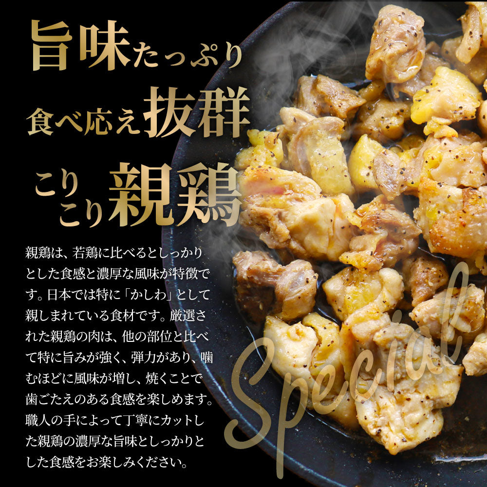 親鶏 ガーリック 1kg (100g×10袋) おつまみ 酒の肴 珍味 鶏 親鳥 オツマミ 送料無料 名物 国産 地鶏 おかず おやつ 惣菜 おすすめ 訳あり お試し