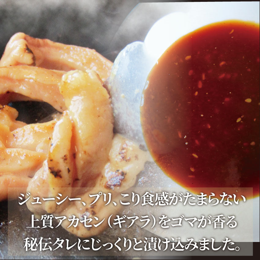 焼肉 牛肉 肉 アカセン ホルモン 2kg 200g×10袋 タレ漬け あかせん ギアラ ぎあら 焼くだけ 焼肉用 BBQ キャンプ キャンプ飯
