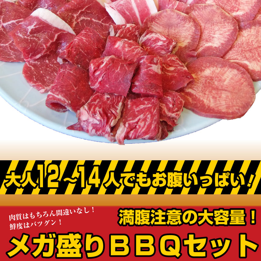 焼肉 牛肉 肉 バーベキュー ギガ盛り 6種 セット 12~14人前 BBQ 焼くだけ 福袋 お中元 ギフト 食品 プレゼント キャンプ キャンプ飯
