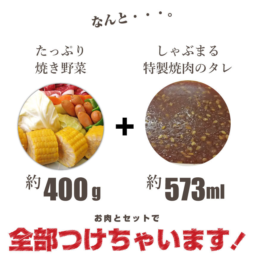 焼肉 セット 牛肉 肉 バーベキュー メガ盛りセット 野菜付 6~8人前 BBQ 焼くだけ 福袋 グルメ お中元 ギフト 食品 プレゼント キャンプ キャンプ飯