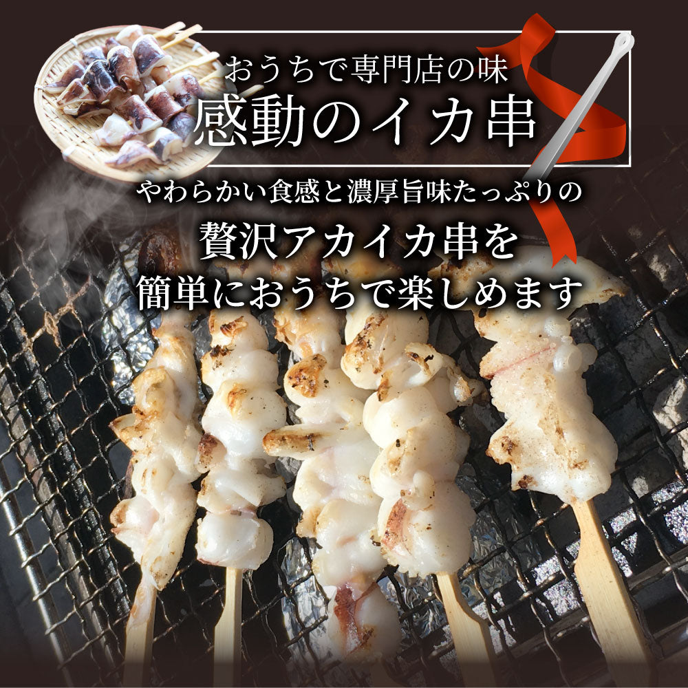 いか串 100本(10本×10) 魚介 イカ 烏賊 学園祭 屋台 業務用 串焼き 食べ物 食材 食品 パーティー BBQ バーベキュー キャンプ 冷凍 惣菜 オードブル