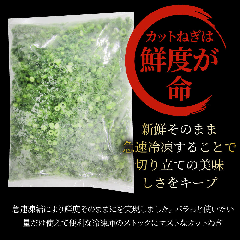 カットねぎ 500g ねぎ ネギ 藤澤さん家のカットねぎ 葱 冷凍 とれたてネギ 香川県産 冷凍野菜  時短 料理 簡単調理 包丁いらず