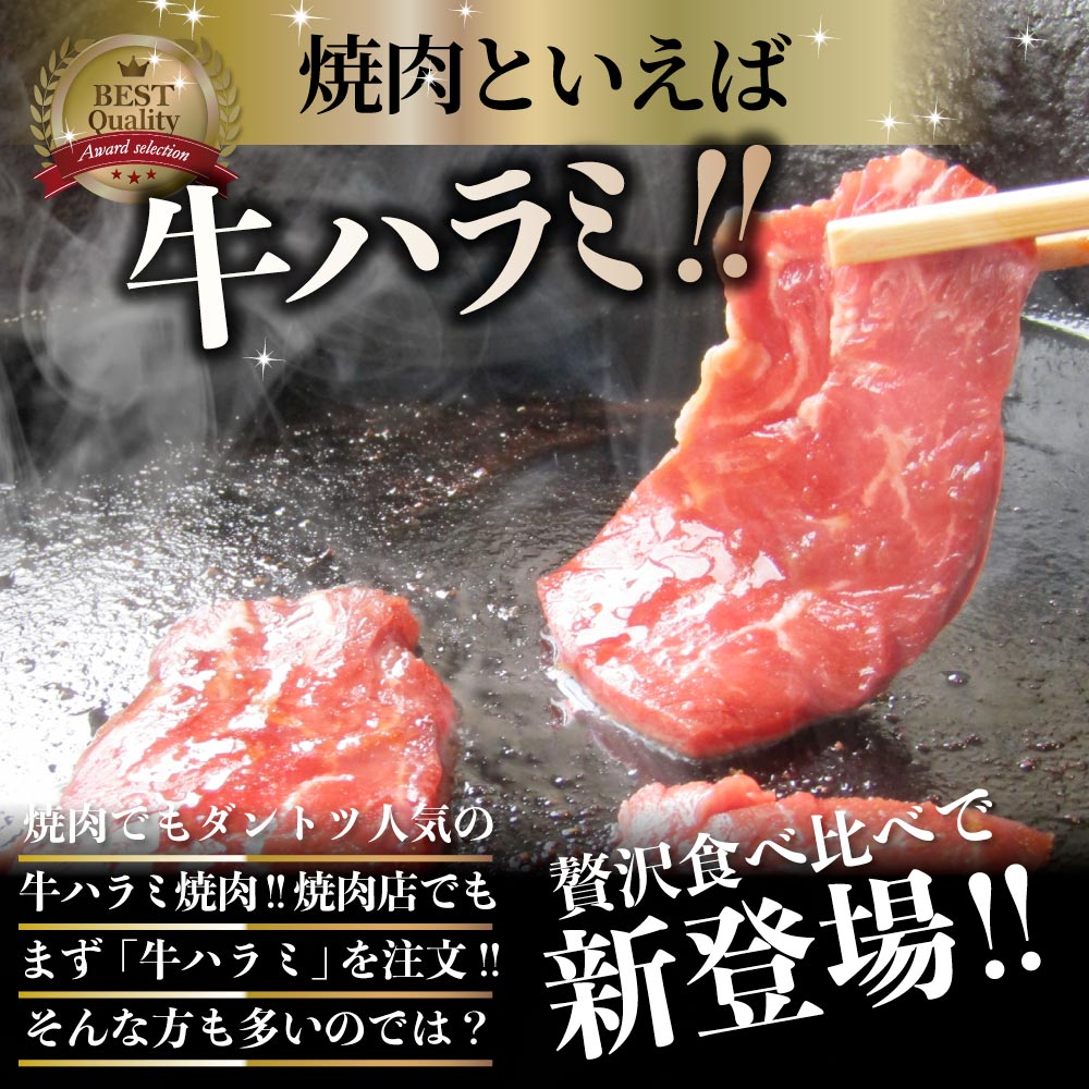 ハラミ 食べ比べ 牛肉 豚肉 焼肉 1kg 250g× 4P メガ盛り 赤身 はらみ バーベ キュー 美味しい ホワイトデー ギフト 食品 プレゼント 女性 男 性 お祝い