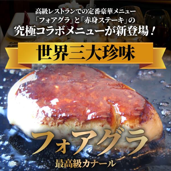 肉 牛肉 お中元 ギフト 食品 プレゼント お祝い 国産牛 ランプステーキ フォアグラ セット 2人前 ステーキ130g×2枚＆フォアグラ2個