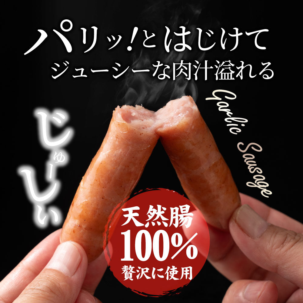 ガーリック薫る ジューシー 粗挽き ウインナー ソーセージ 1kg(200g×5) ソーセージ ウインナーソーセージ 詰合せ 詰め合わせ お取り寄せ 御取り寄せ