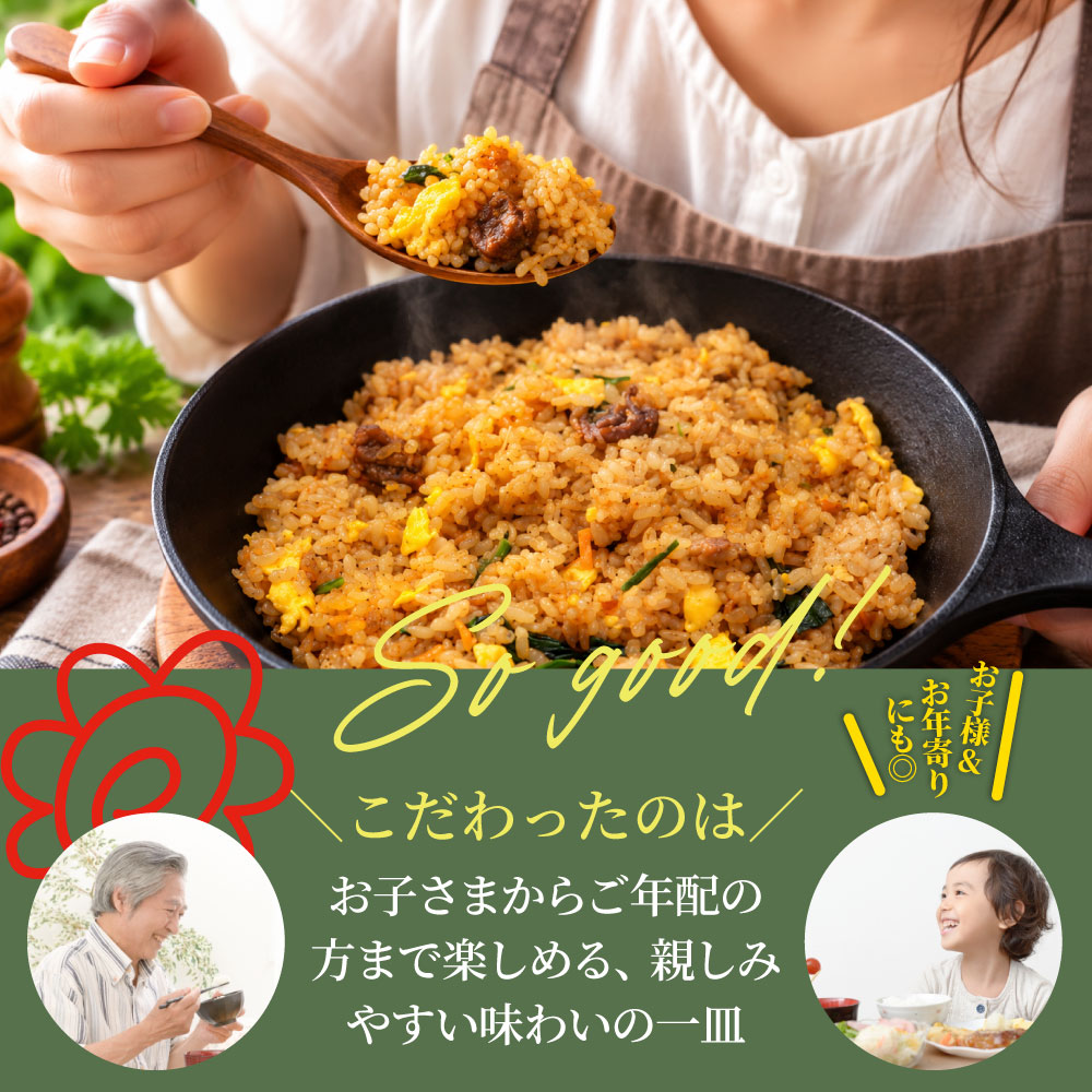 ビビンバ炒飯 10食 冷凍 チャーハン 韓国風 旨辛 パラパラ炒飯 レンジ調理 冷凍食品 惣菜 冷凍ストック ご飯もの ランチ 夜食 時短