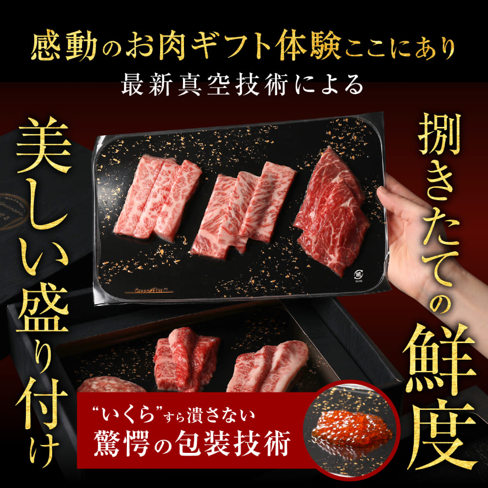 母の日 父の日 6種2段　豪華絢爛(けんらん) 焼肉ギフト 霜降り 牛肉 黒毛和牛 ギフト 贅沢 国産 黒毛 和牛 祝い グルメ 誕生日 焼肉 セット 牛 内祝 真空密封包装