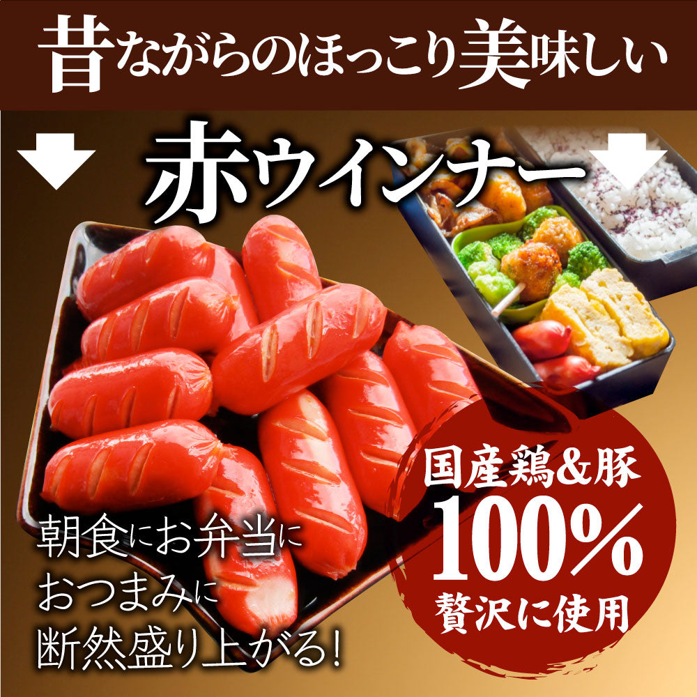 ウインナー 赤ウインナー 1kg 国産100％肉使用 タコさんウインナー 豚 焼肉セット 朝食 焼くだけ お弁当 弁当 アウトドア お家焼肉 レジャー  送料無料