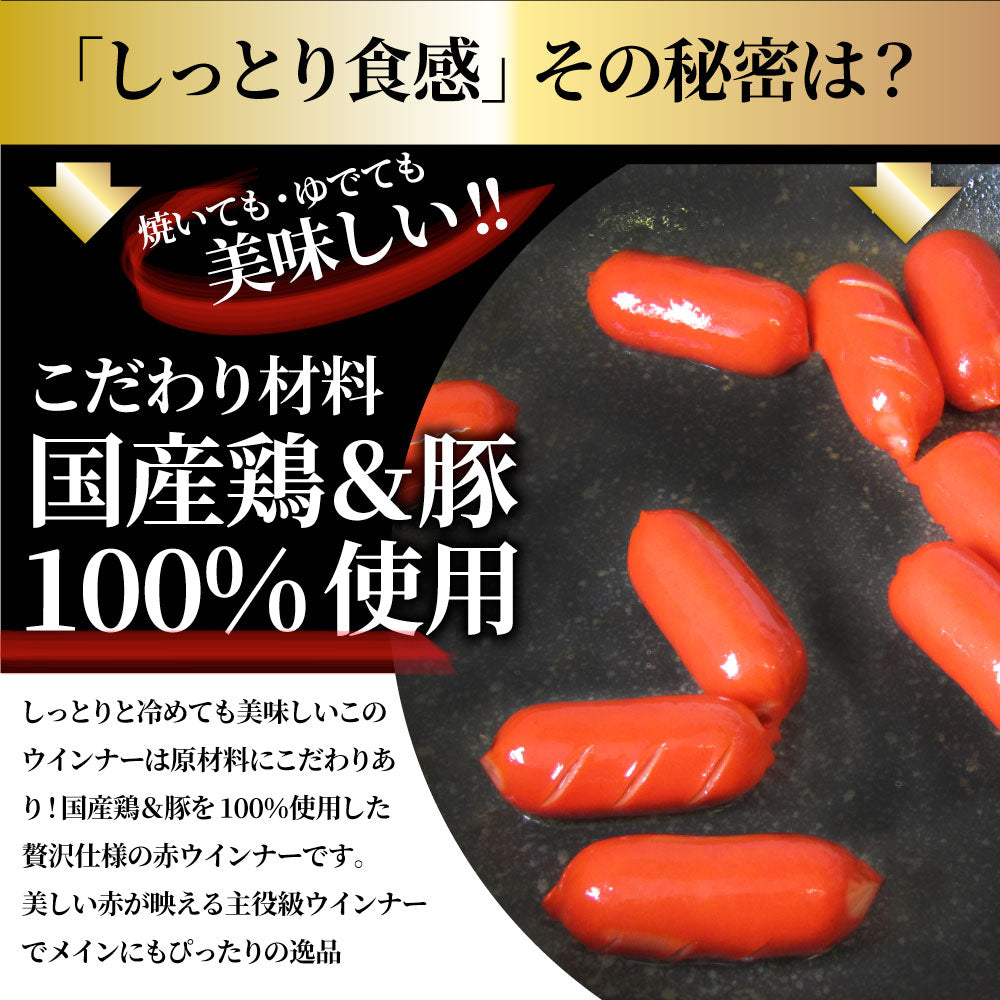 ウインナー 赤ウインナー 1kg 国産100％肉使用 タコさんウインナー 豚 焼肉セット 朝食 焼くだけ お弁当 弁当 アウトドア お家焼肉 レジャー 送料無料