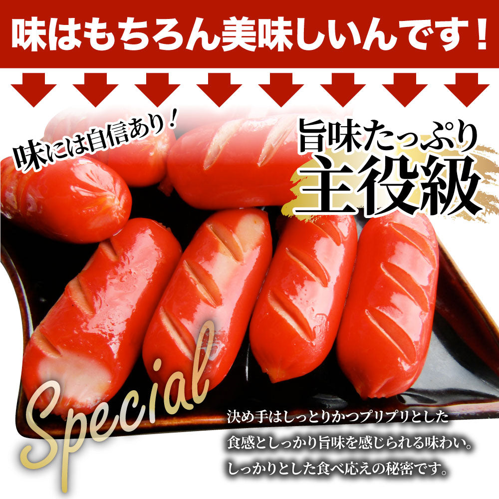 ウインナー 赤ウインナー 1kg 国産100％肉使用 タコさんウインナー 豚 焼肉セット 朝食 焼くだけ お弁当 弁当 アウトドア お家焼肉 レジャー 送料無料