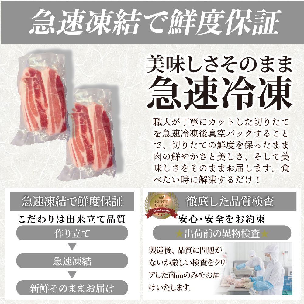 豚バラ肉 1kg スライス 焼肉 豚肉 250g×4パック メガ盛り 豚肉 バーベキュー 焼肉 スライス バラ 小分け 便利