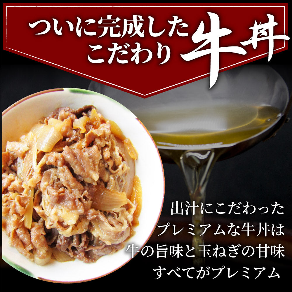 牛丼 牛丼の具 30個セット お肉屋さんのこだわり たっぷり牛肉の簡単牛丼 1食120g