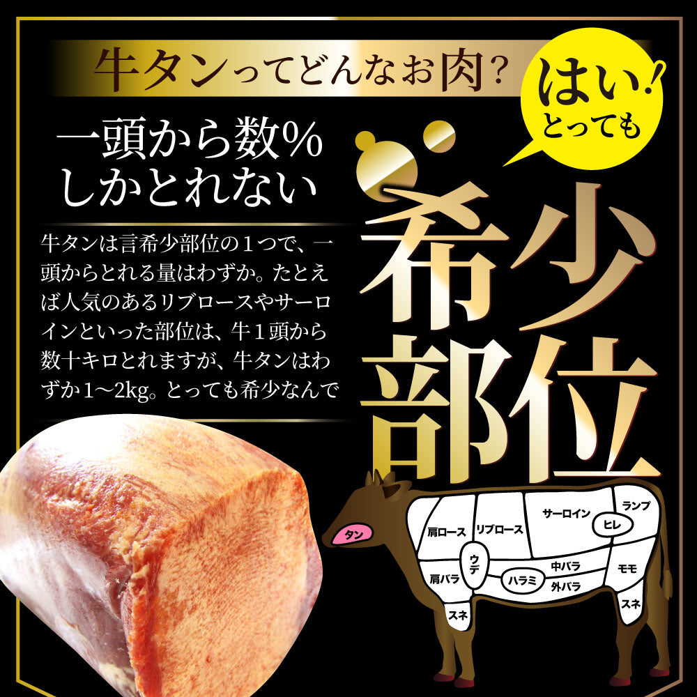 通販　牛肉　ギフト　1kg（250g×4P）厚切り　お取り寄せ　約8人前　牛タン味噌漬け　–　しゃぶまる　焼肉　肉