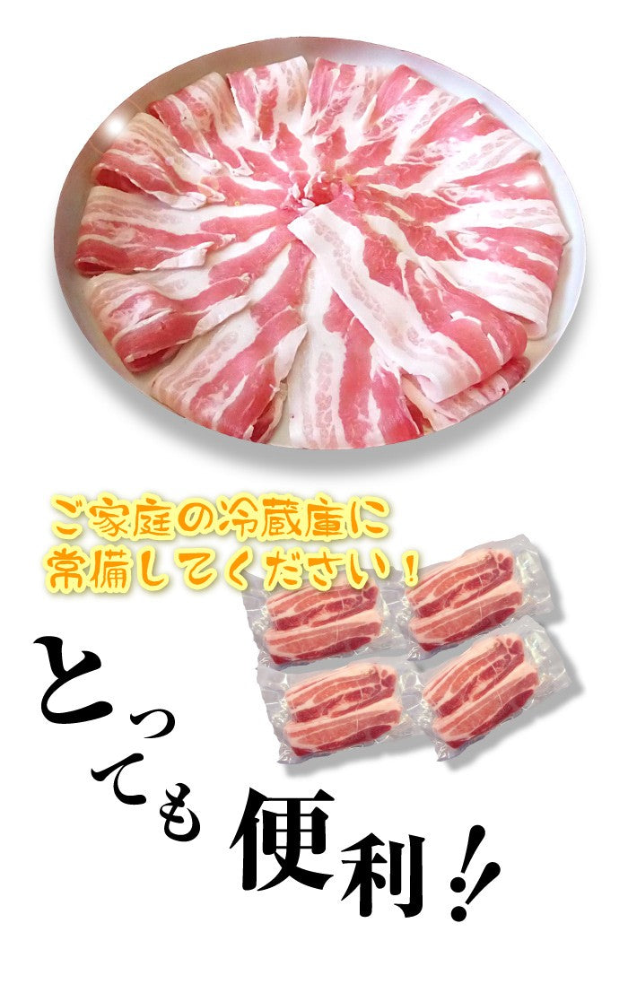 豚バラ肉 250ｇ スライス 焼肉 豚肉 250g×1パック 豚肉 バーベキュー 焼肉 スライス バラ 小分け 便利