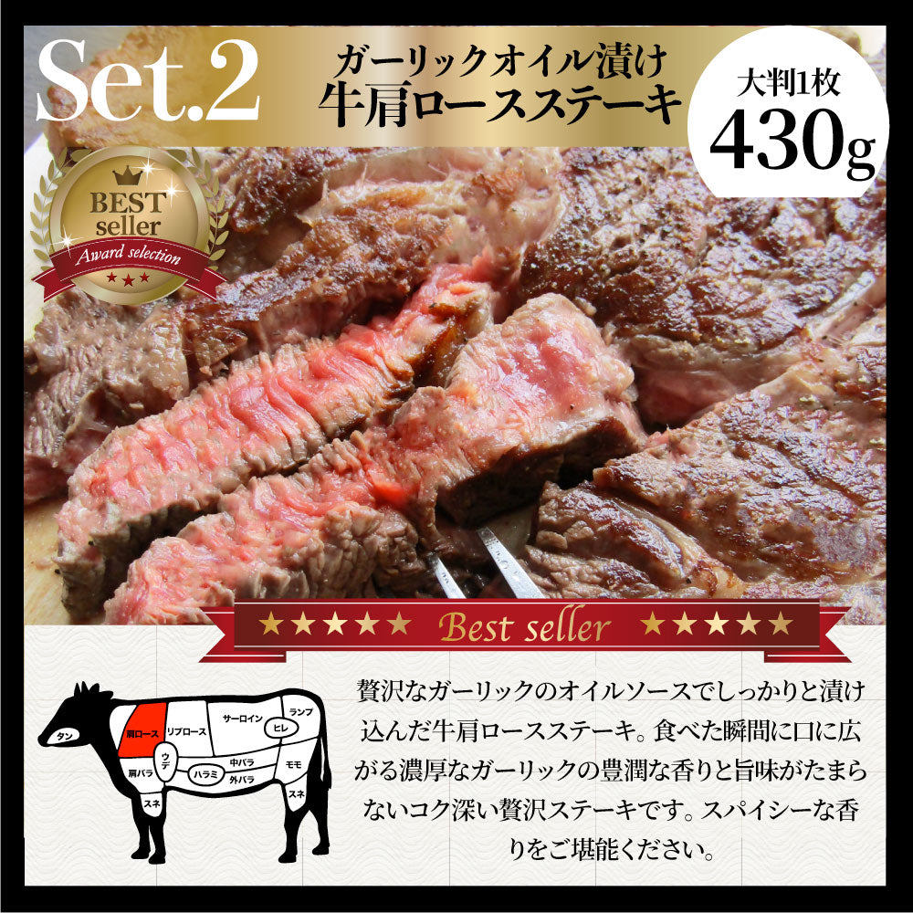 焼肉 セット 牛肉 肉 ステーキBBQ セット 約1.38kg 6種 福袋 1ポンド ステーキ 入り 豪快セット  お中元 ギフト キャンプ キャンプ飯