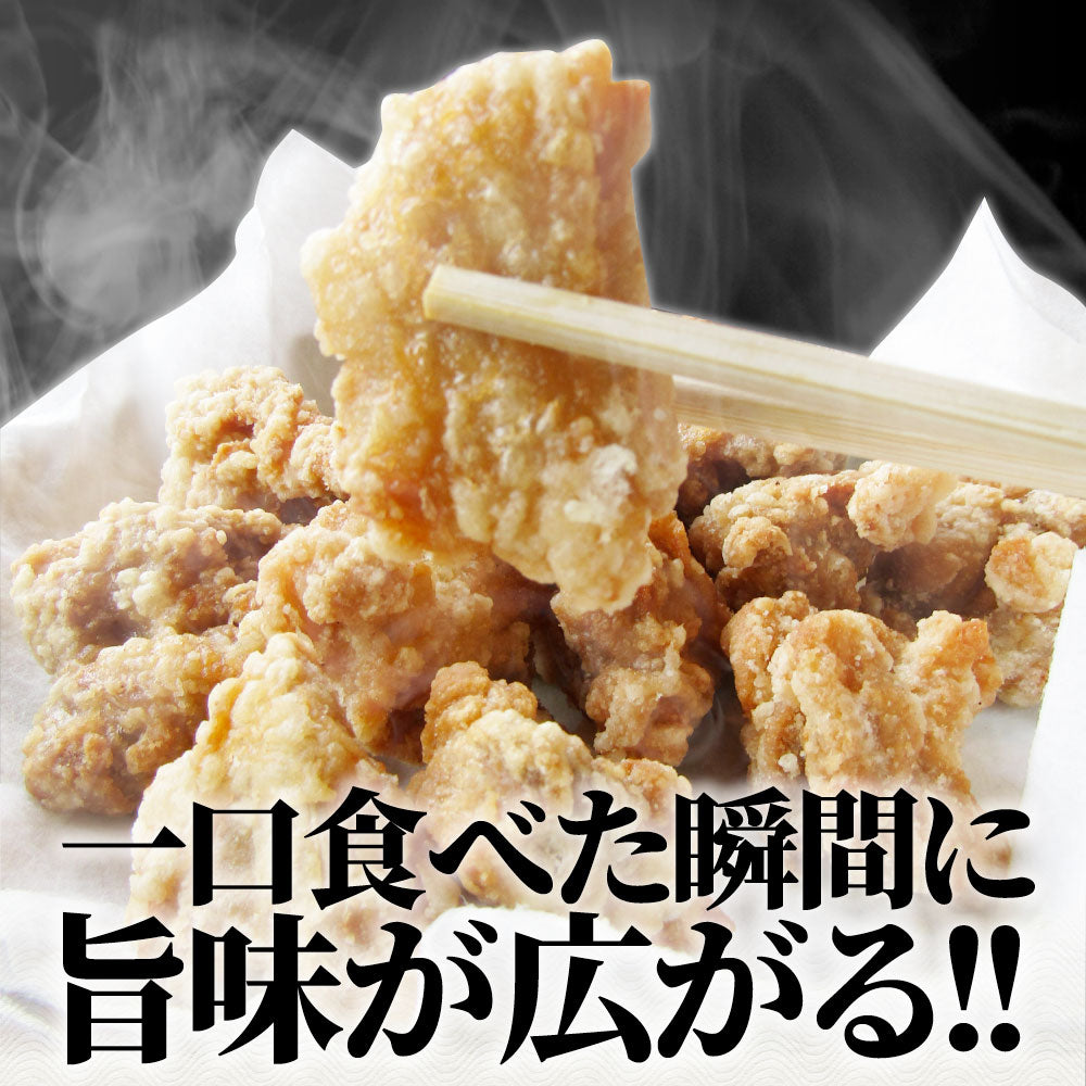 唐揚げ 鶏もも 鶏竜田揚げ 1kg レンジ メガ盛り 惣菜 ジューシー しょうゆ 時短＊当日発送